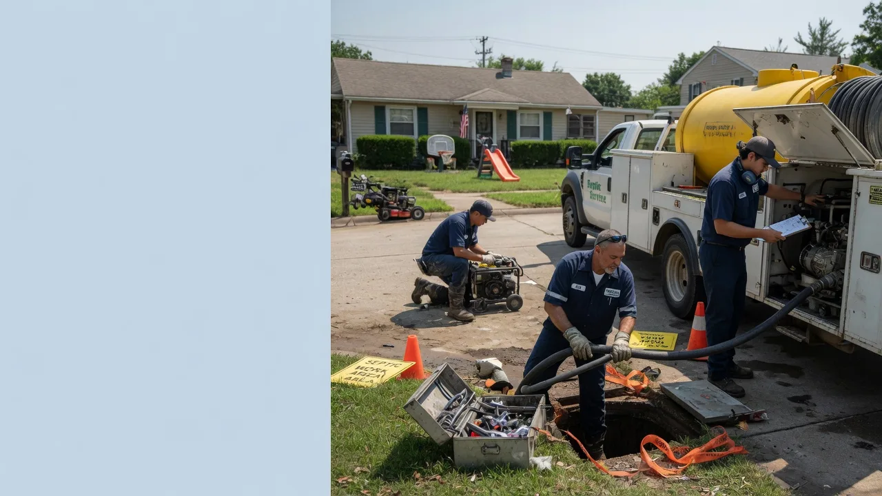 Septic Tank Pumping in Rock, MI near me